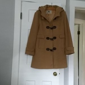Burberry of London toggle buttoned hooded car coat